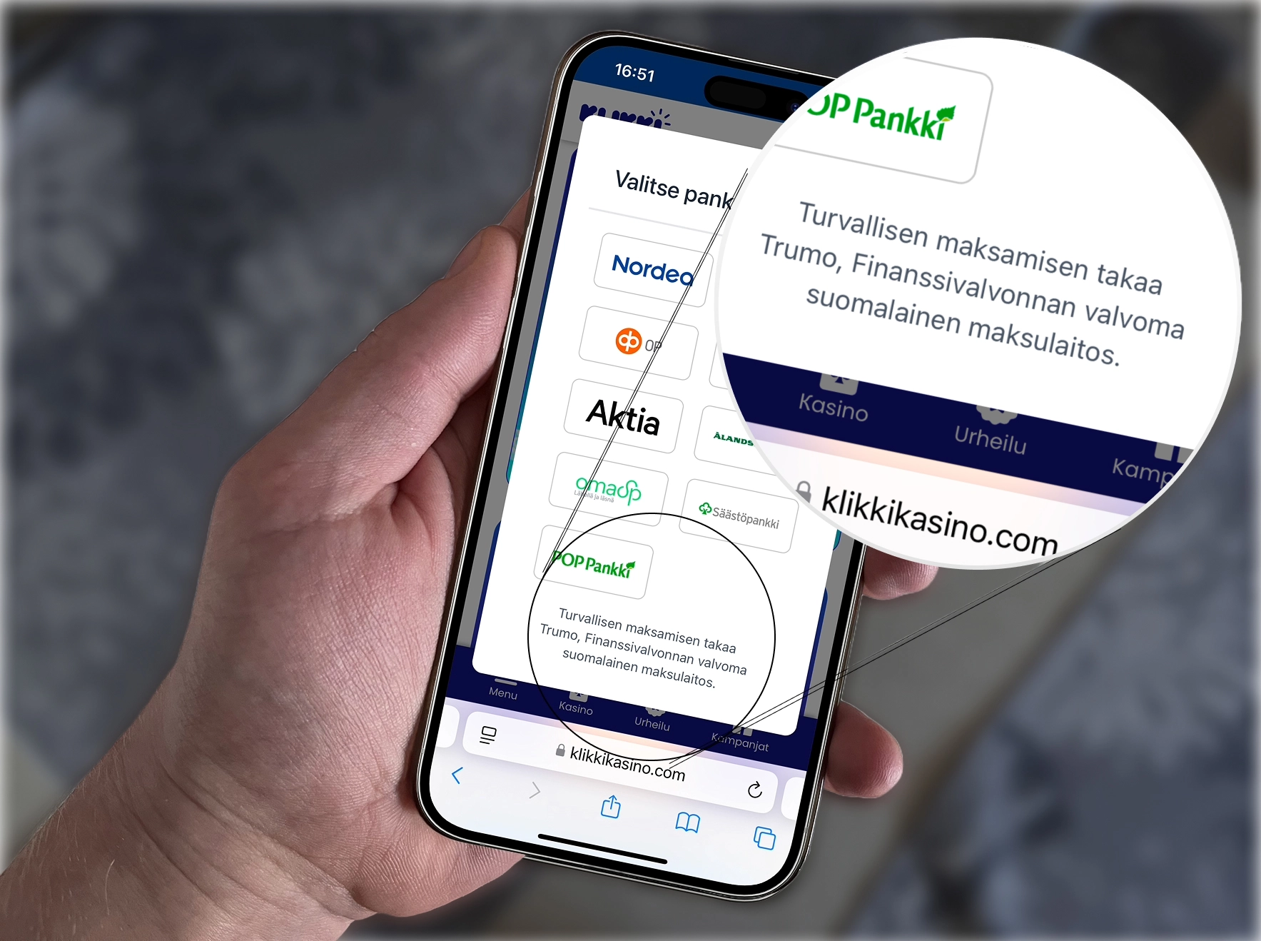 Millä ulkomaalaisella nettikasinolla on turvallisimmat maksut?